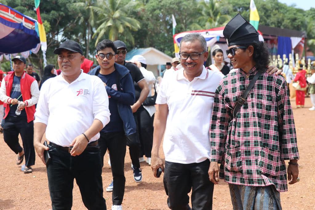 Jefridin Berbaur Bersama Masyarakat Kecamatan Bulang, Rayakan Puncak Hari Kemerdekaan