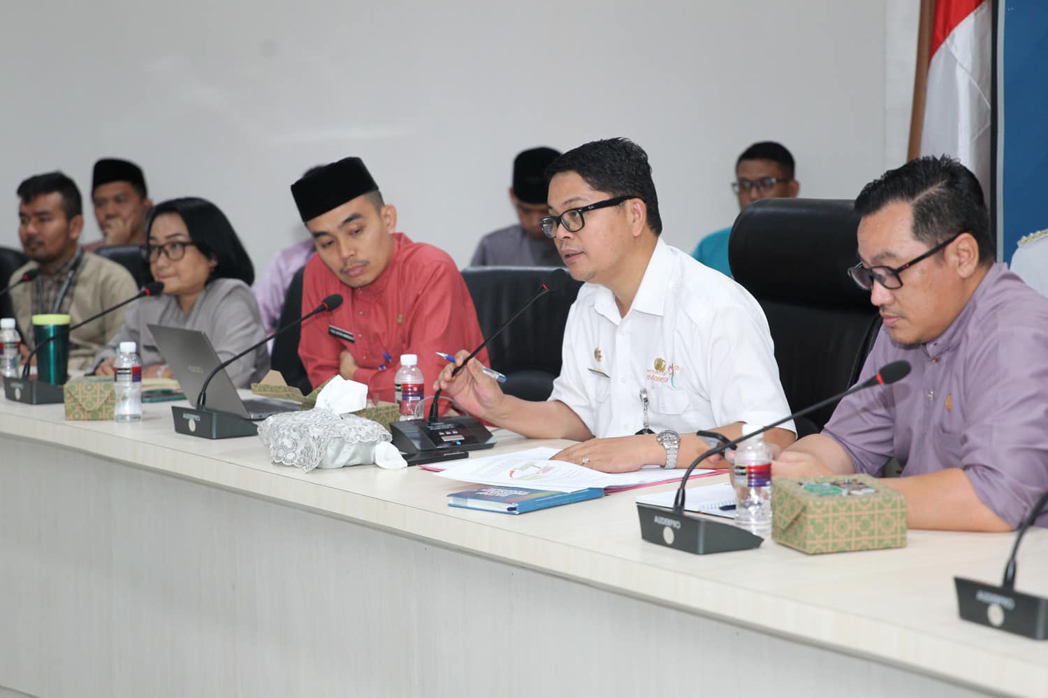 Kadis Kominfo Batam Pimpin Wawancara Evaluasi SPBE Kota Batam Tahun 2023 oleh Assesor KemenPANRB